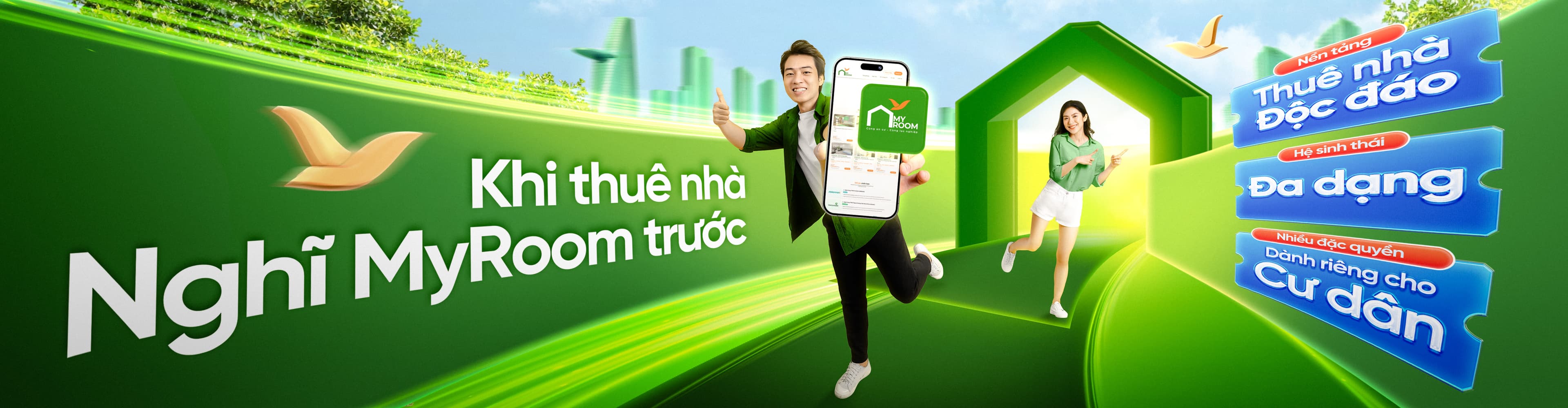 MyRoom - Nền tảng cho thuê phòng thông minh